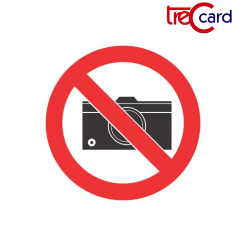 No Cameras Safety Sign (PV21) - Trek Card (Pty) Ltd